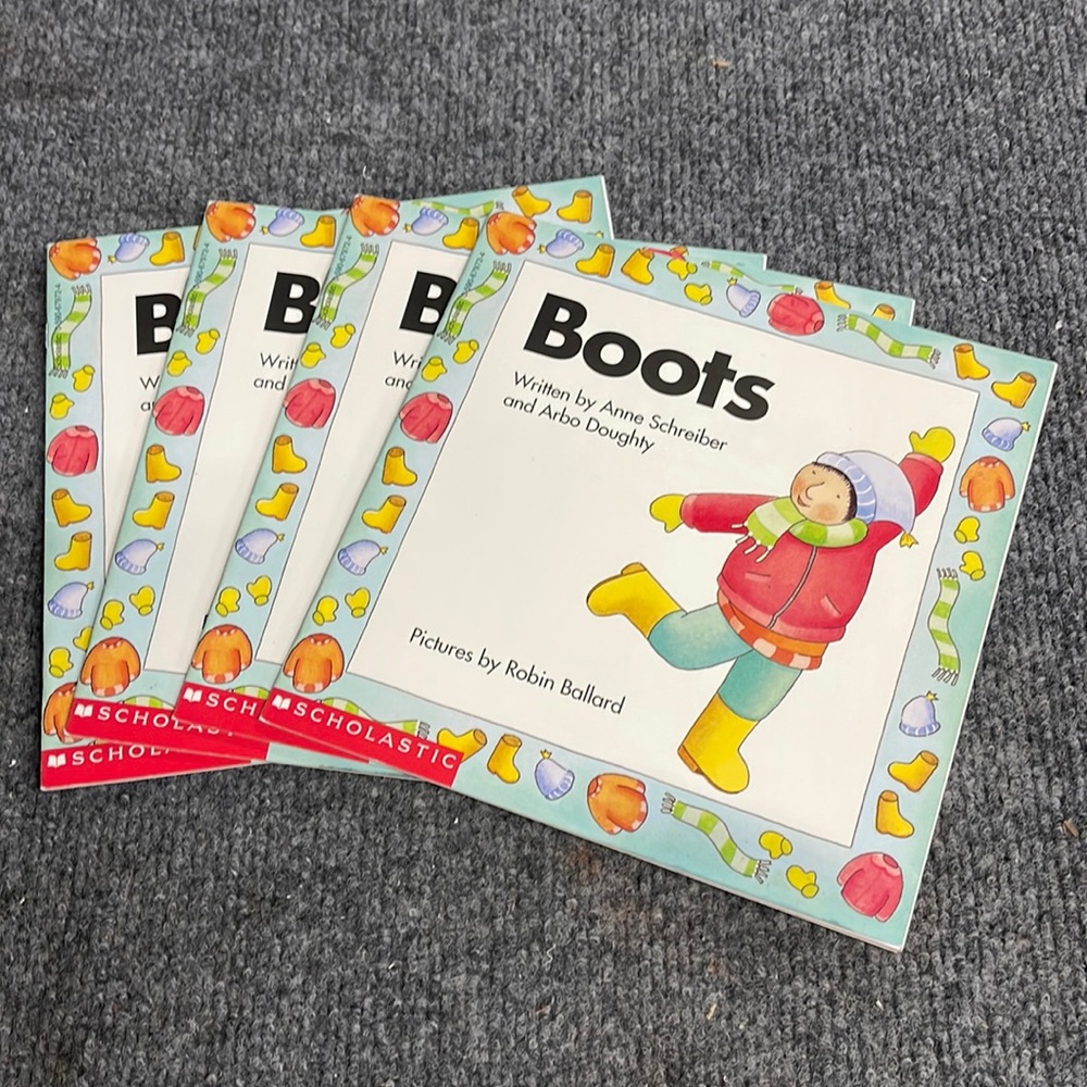 Boots Scholastic set of 4 books